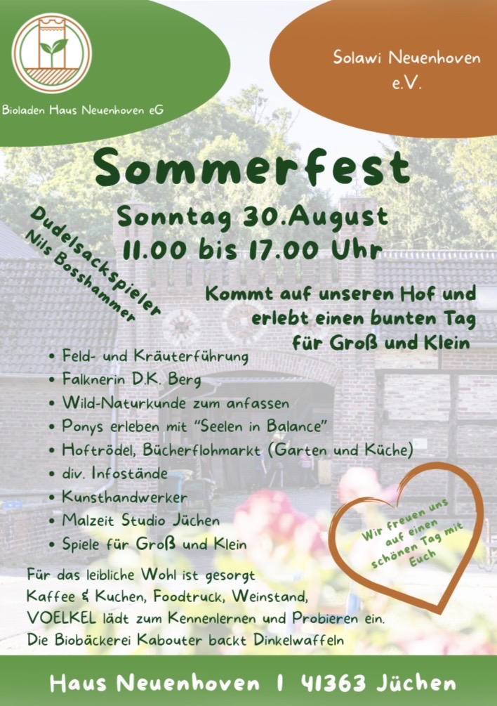 Sommerfest 2026